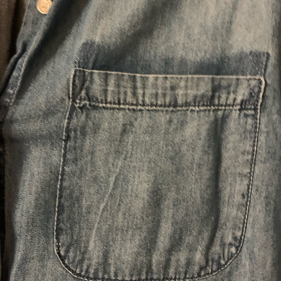 Pistola lightweight denim shirt frayed bottom - Picture 3 of 4